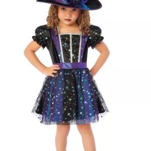 Spirit Halloween Toddler Enchanted Light-Up Witch Costume 5T-6T